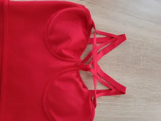 Vestido bandage rojo