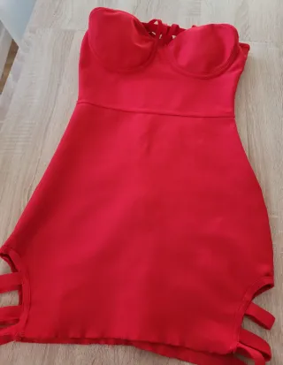 Vestido bandage rojo