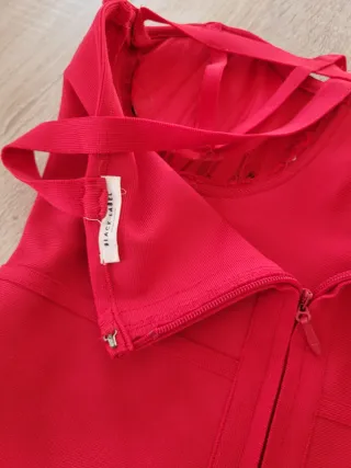 Vestido bandage rojo