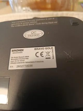 Telefono Cordless Brondi
