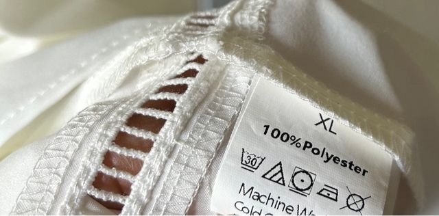 Blusón blanco talla única