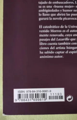 El Lazarillo De Tormes (ch N/e)