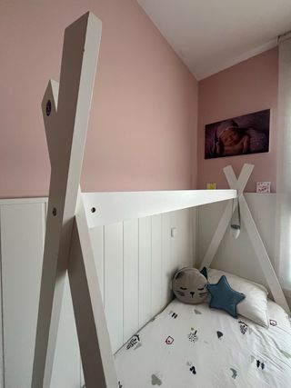 Cama Tipi Infantil 90x160cm + Colchón