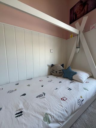 Cama Tipi Infantil 90x160cm + Colchón