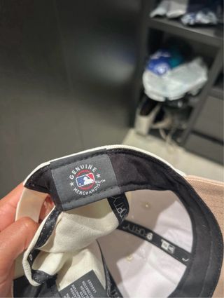 Gorra New Era NY Beige y Marrón