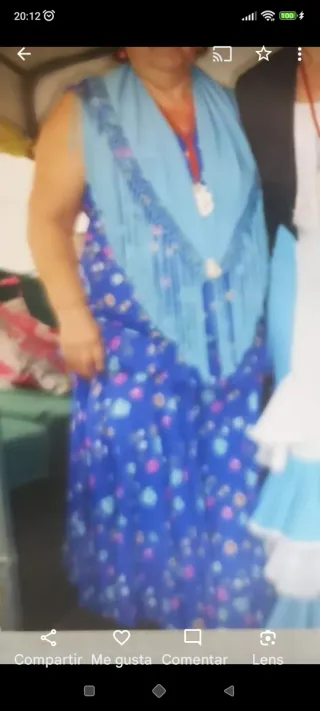 Traje de flamenca tallas 48-50