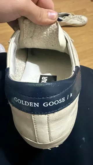 Golden Goose Super-Star Blancas y Azul