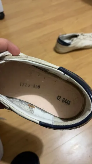Golden Goose Super-Star Blancas y Azul