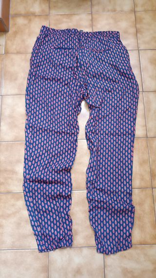 Pantalón estampado Mango mujer