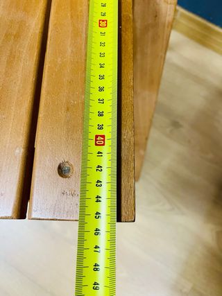 Silla plegable de madera Yugoslavia