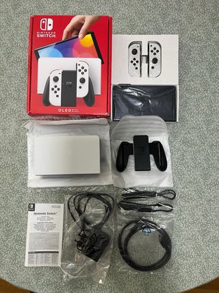 Nintendo Switch OLED Blanca