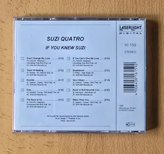 Suzi Quatro - If You Knew Suzi CD