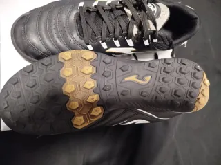 Zapatillas fútbol Joma Maxima Negro/Dorado