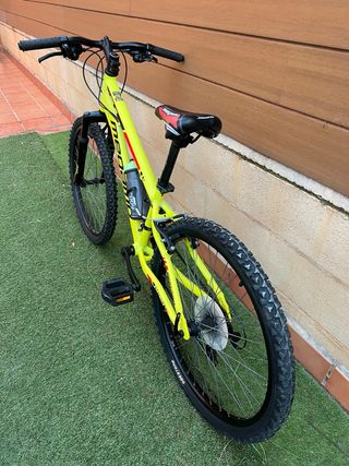 Bicicleta Megamo 24 Amarilla