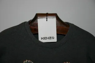 Sudadera Kenzo Tiger Gris Talla L Nueva