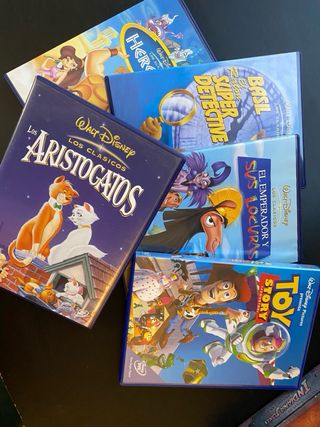Colección Completa DVD Series TV y pelis Disney