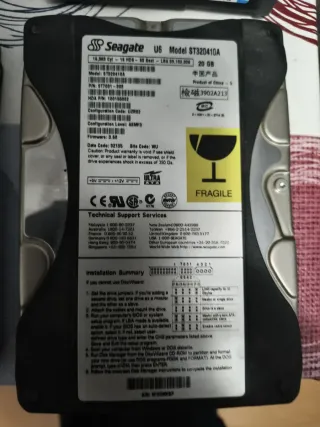 Lote 6 Discos Duros PC Samsung Seagate