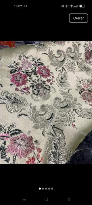 Tela para traje de fallera