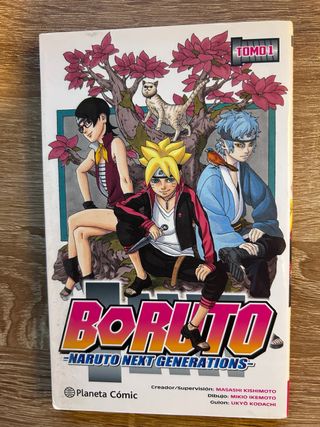 Libro Boruto vol. 1