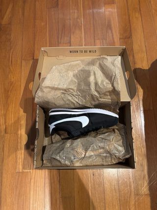 Sapatilhas Nike Cortez Textile Preto/Branco