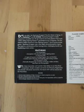 Deathtrap Dungeon PS1