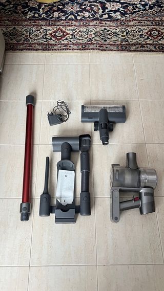 Aspiradora PARA REPARAR sin cable y accesorios