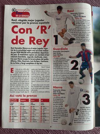 Revista Número 1123 Don Balón Raúl, el número 1
