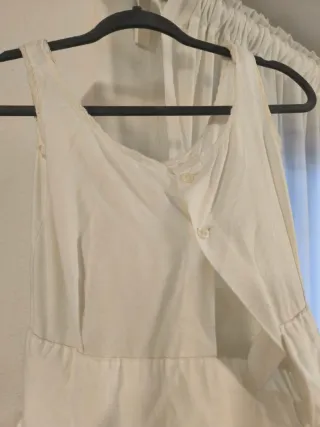 Cancán/Alçador niña blanco