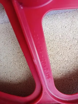 Llantas Plástico 20 Star-X Originales 80s/90s