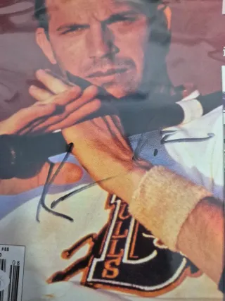 Autógrafo Kevin Costner, verificado por JSA
