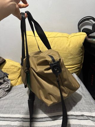 Bolso Paco Martínez Beige y Negro Unisex