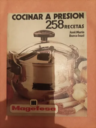 Libro cocina a presión Magefesa