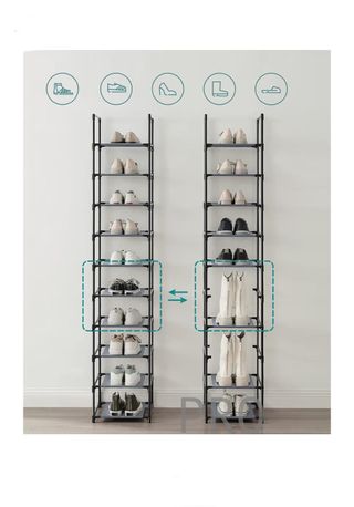 Zapatero, organizador de zapatos, 10 estantes