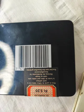 Lote 3 Cajas Metálicas Vintage Cigarrillos