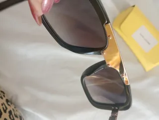 Occhiali da sole Marc Jacobs verdi e oro