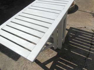 Mesa plegable jardín 133x62 cm