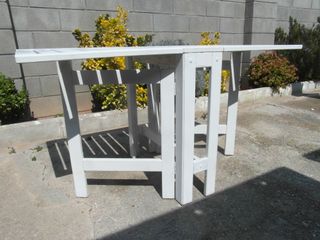 Mesa plegable jardín 133x62 cm