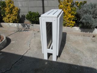 Mesa plegable jardín 133x62 cm