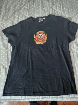 Camiseta mujer Viñarock Oficial 2008 Negra