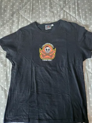 Camiseta mujer Viñarock Oficial 2008 Negra