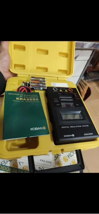 Medidor Resistencia Koban KRA2550