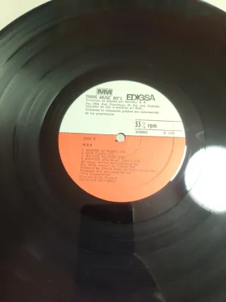 Vinilo de WOX - Nervios