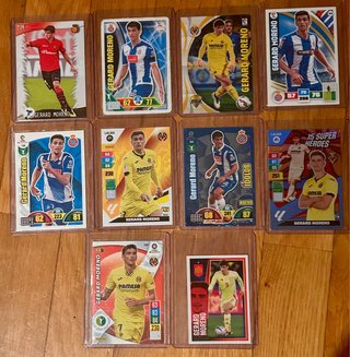10 Cromos Gerard Moreno
