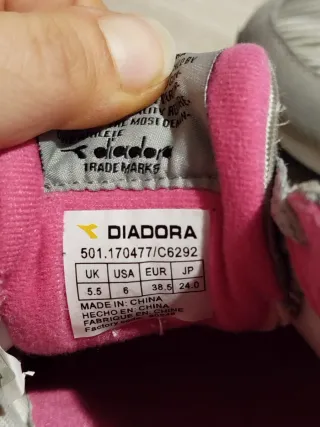Scarpe da ginnastica Diadora donna grigio