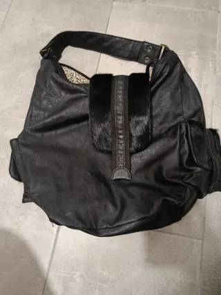 Bolso GVF Negro Multicolor