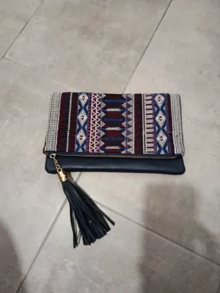 Bolso GVF Negro Multicolor