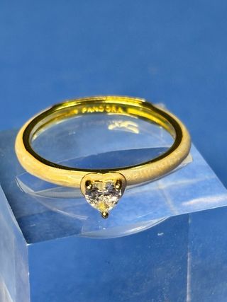 Anillo Pandora Corazón Oro Rosa original