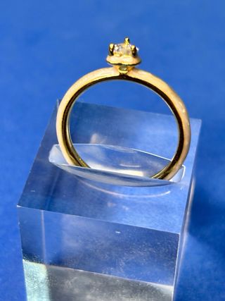 Anillo Pandora Corazón Oro Rosa original