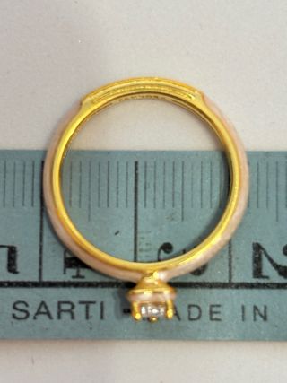 Anillo Pandora Corazón Oro Rosa original