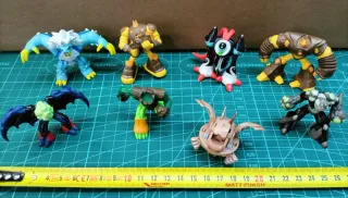 Figure di Star Wars: Yoda, Darth Vader, R2-D2, C-3PO